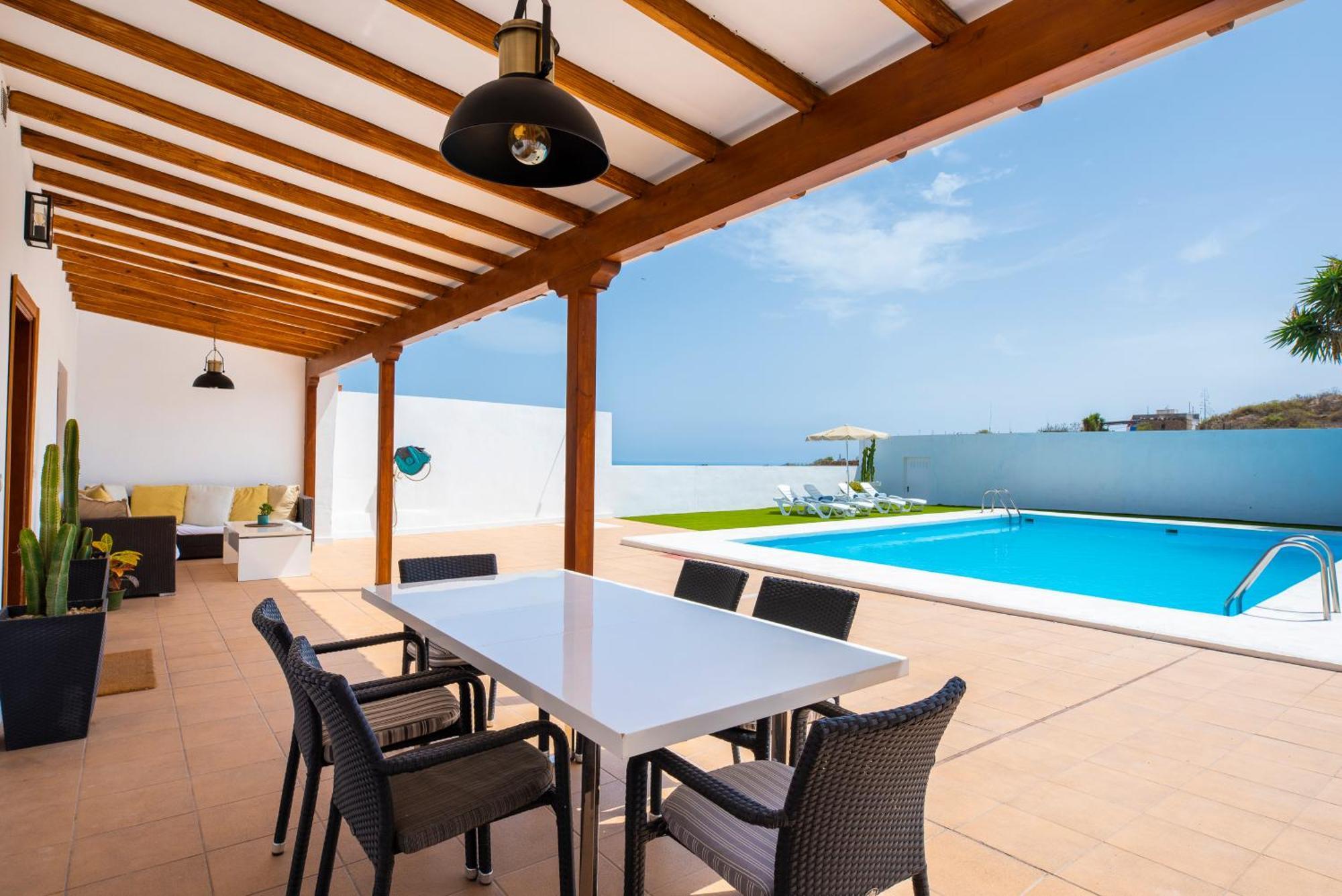 Villa Private House With Pool & Garden Güimar Esterno foto